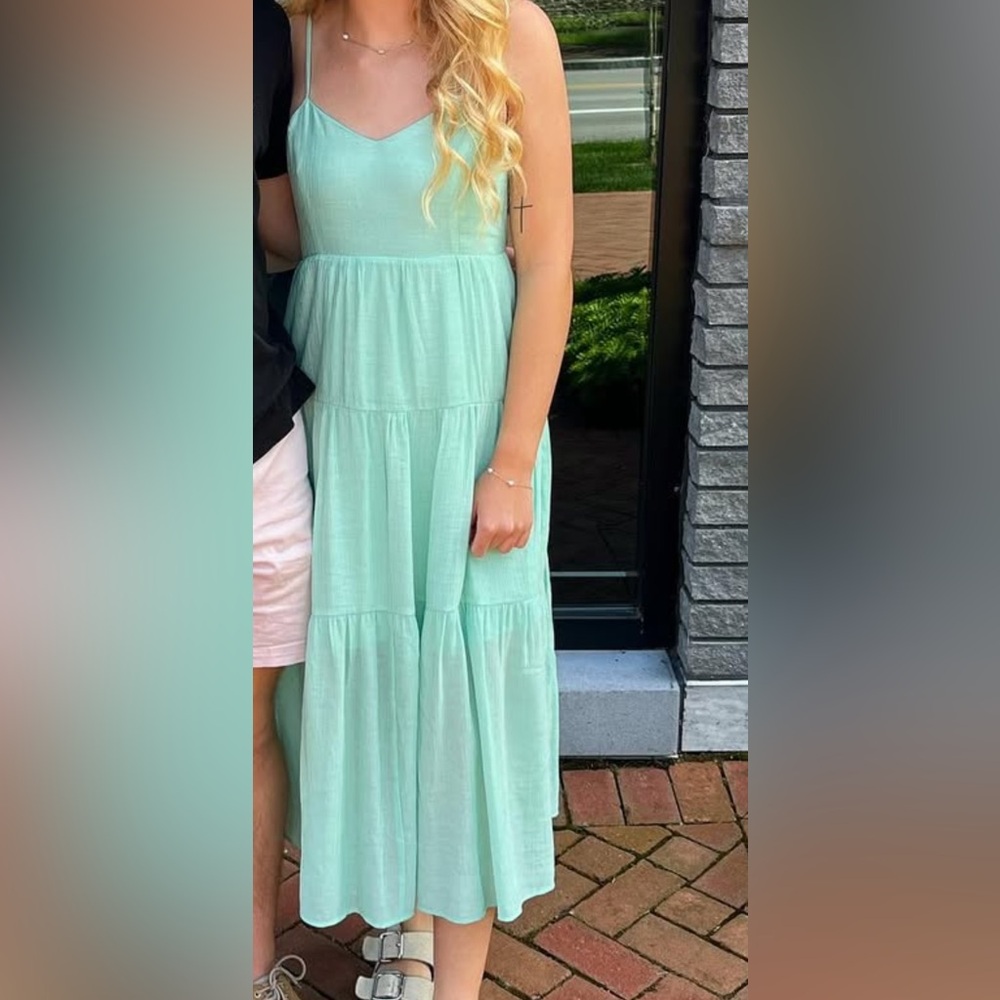 Mint Green Maxi Dress
